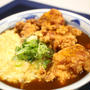 鶏天カレーうどん♪　～玉子あんかけで！～