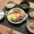 肉豆腐や豆ご飯の晩ご飯　と　雨上がりの虹♪