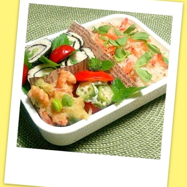 桜えびご飯弁当