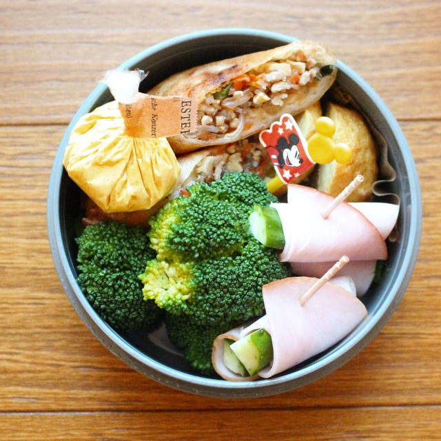 息子の弁当と朝ごはん