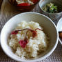 桜ごはんの朝ごはん