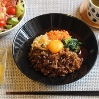 正田醤油のストック名人で簡単ビビンバ٩(๑❛ᴗ❛๑)۶