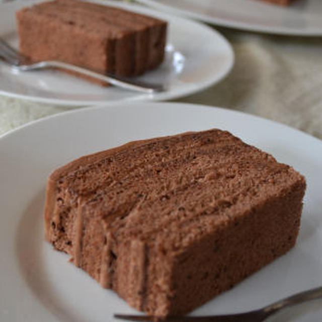 ♪バレンタインレシピ*ふんわりしっとり★生チョコケーキ★♪