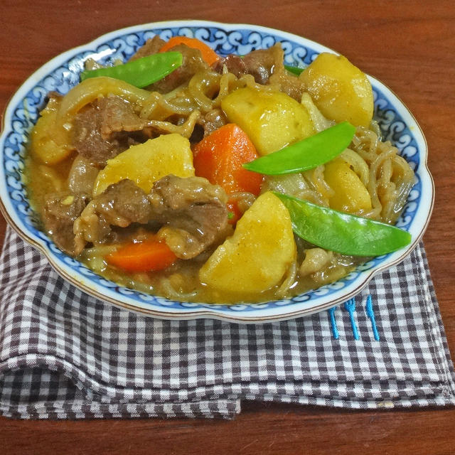 ほぼカレー！コク旨 スパイシーな和風肉じゃが