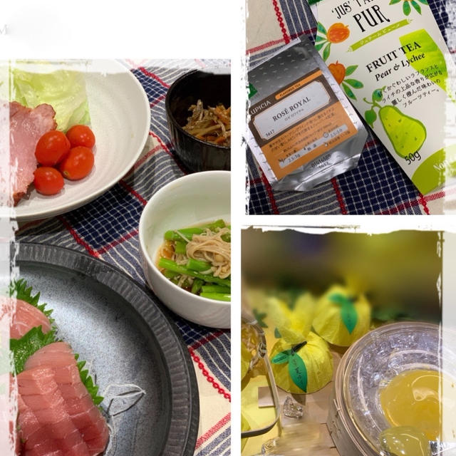 和食晩ごはんと買い物〜