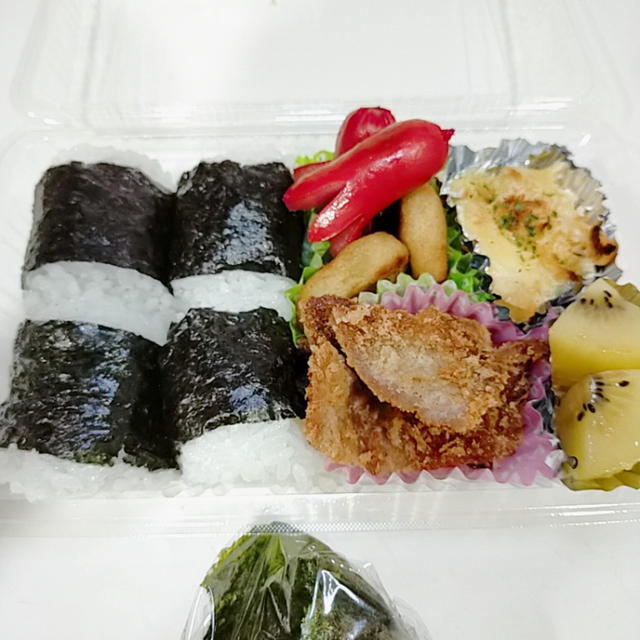 １０月３０日(金)のお弁当　作っててよかった【自家製冷凍食品】