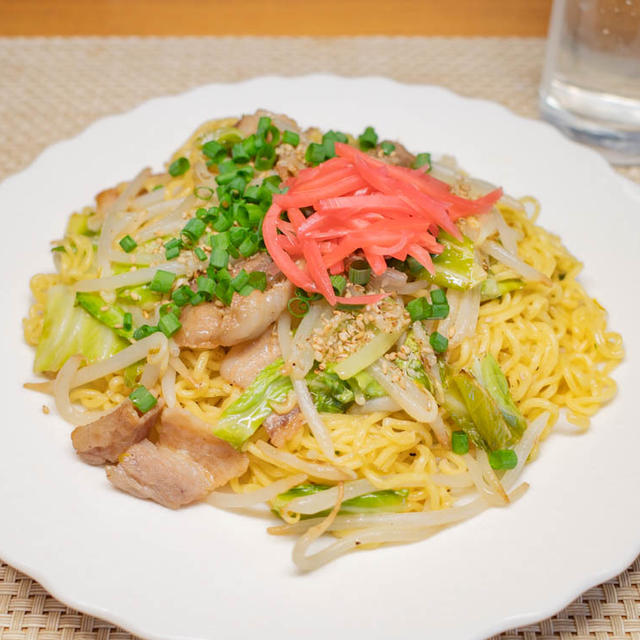 サッポロ一番 塩とんこつ焼きラーメン