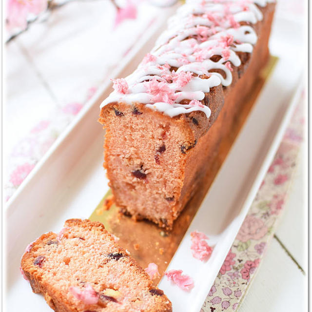 春色☆桜ベリーパウンドケーキ