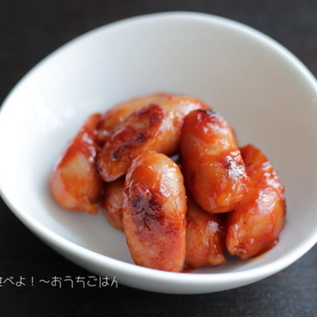 ソーセージのチリ炒め【食材ひとつでおかずシリーズ】