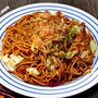一回、試してしっかり麺に仕上げる「ソース焼きそば」＆「肉厚ポークカツ」やっぱり美味しかった