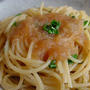 新玉ねぎのあっさりすりおろしパスタ