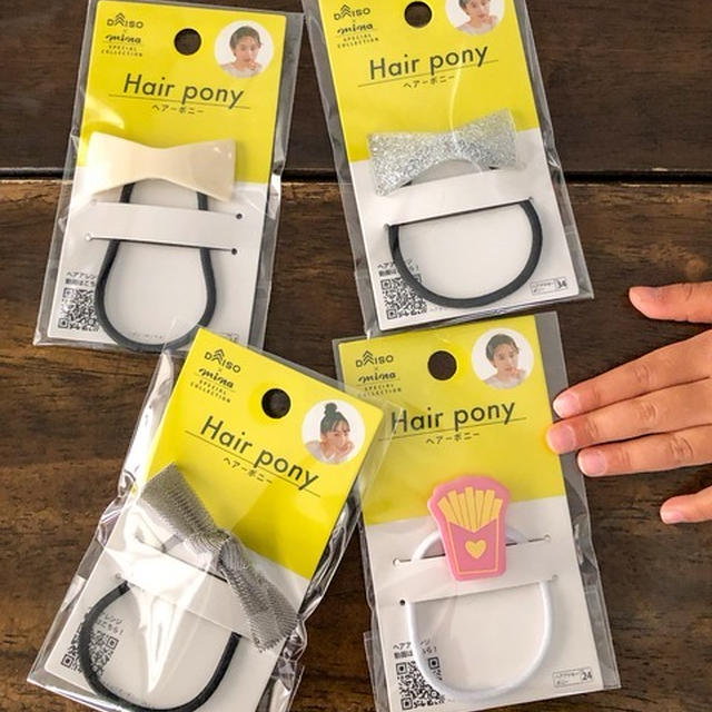 DAISOの新商品！コラボヘアアクセがかわいすぎる♡