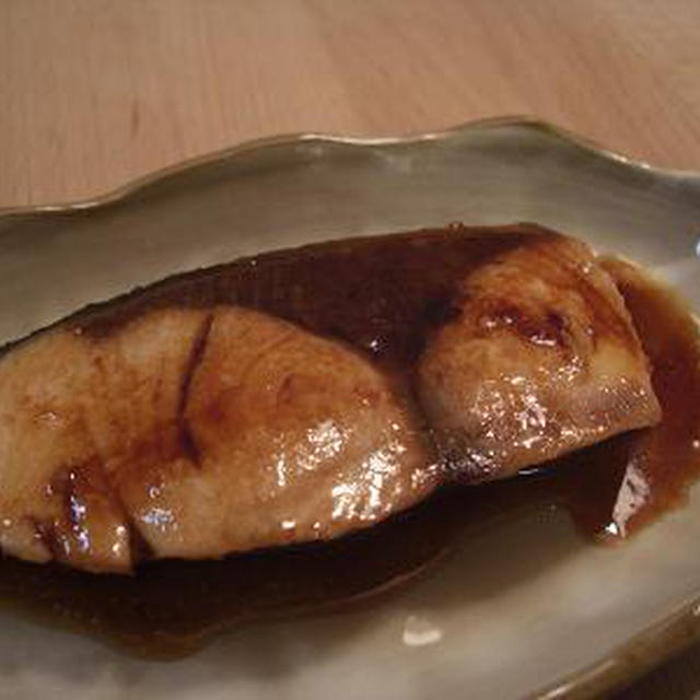 ぶりの照り焼き