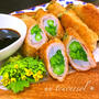 ストレス解消効果に♪菜の花の香り揚げ焼き♡レシピ