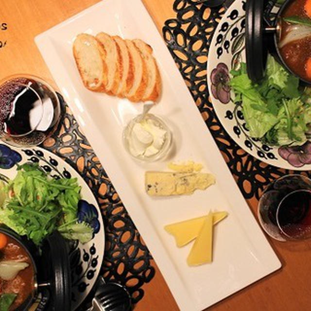 ストウブで『ぎゅ牛っとビーフシチュー』な夜。