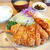 チキンかつエビ付定食☆地元の人に教えてもらった那須塩原の人気店「とんかつ高田」