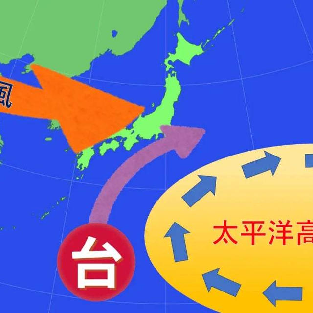 台風はどうして急カーブするの？