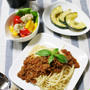 赤ワインで作る！簡単ミートソースパスタ