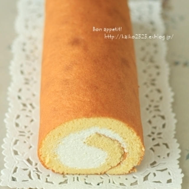 ミルキーロールケーキ By Kaikoさん レシピブログ 料理ブログのレシピ満載