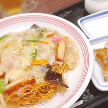 予定変更のランチ