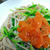 食欲そそる☆梅豆苗の冷たいお蕎麦