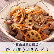 牛ごぼうのごちそうきんぴら【#簡単 #作り置き #お弁当 #貧血対策 #腸活 #献立 #主菜 #副菜】