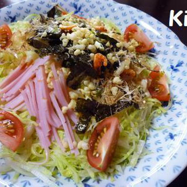 ぶっかけたぬきnoサラダうどん**