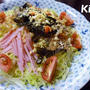 ぶっかけたぬきnoサラダうどん**