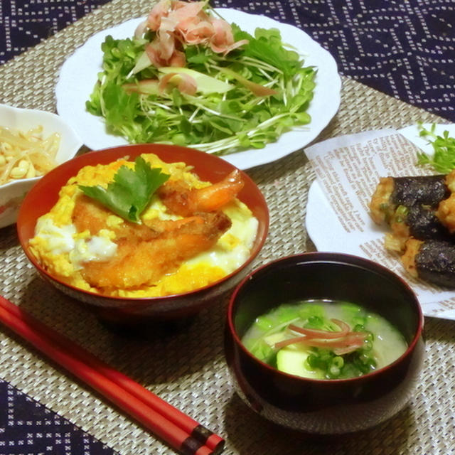 鶏つくねの磯部揚げ♪♪