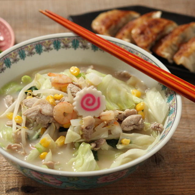 五目ちゃんぽんの麺類献立