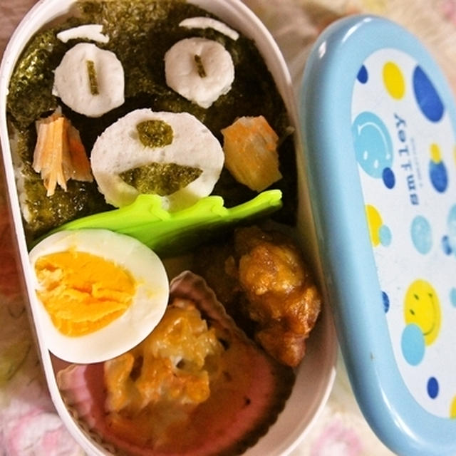 ゆるキャラグランプリ2011王者『くまモン』弁当