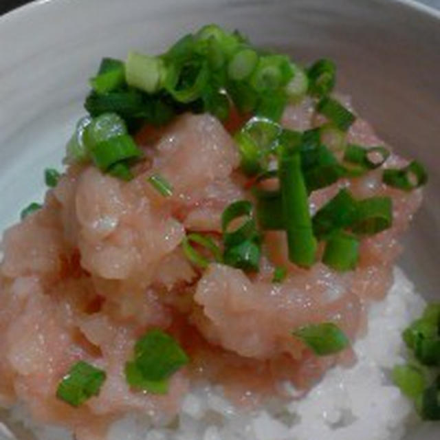 娘ちゃん大好物『マグロ丼』