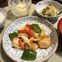 一人で頑張ってます！＆鶏むね肉とキャベツの中華風炒め