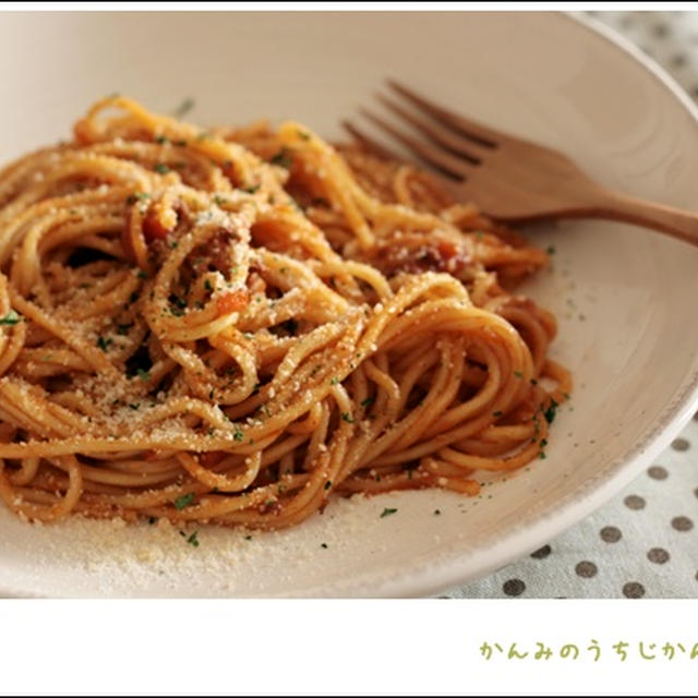 中華麺でナポリタン＆晩ごはん