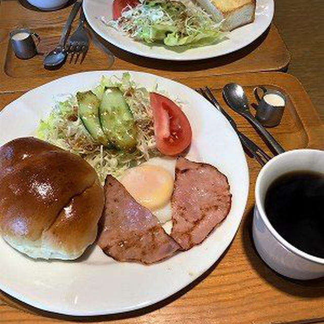 噂のモーニングセット。にゅうめん。昼寝のきなこ