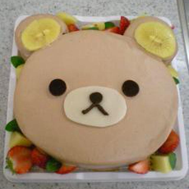 リラックマケーキ By Oraraさん レシピブログ 料理ブログのレシピ満載