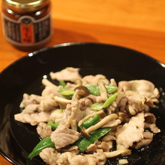豚肉のとピーマンも炒めものに・・