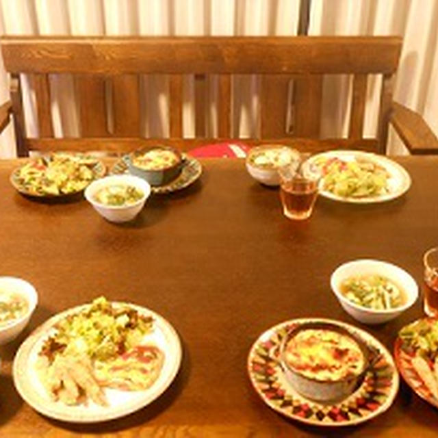 １１月１４日の夕飯　***　慌てまくり～のやる気なし～の　***