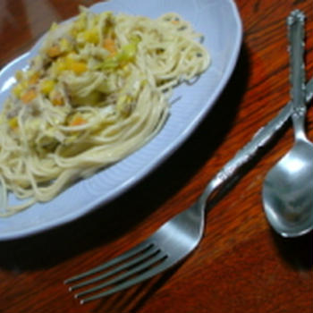 マヨネーズ和えスパゲティ★