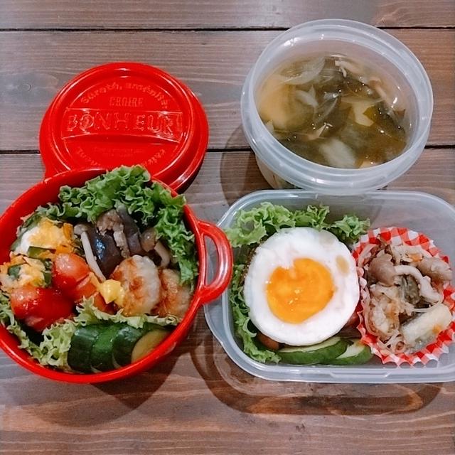 今週のお弁当（２０２４年８月第２週目～番外編　夫の朝昼ごはん小弁当～）