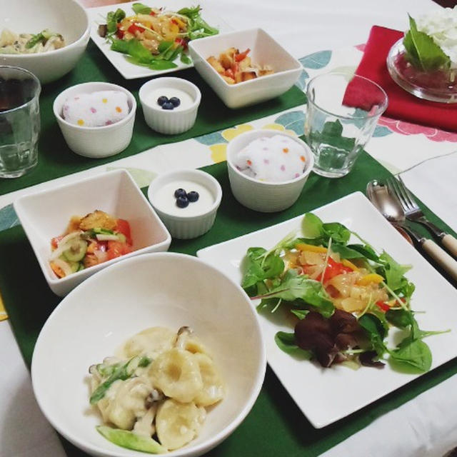 お料理教室でした。