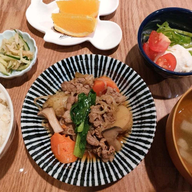 肉じゃが。
