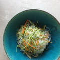 【超簡単キレイ料理レシピ】夏野菜の春雨サラダ