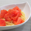 のど越し爽やか！冷たい前菜料理「トマトの冷製カッペリーニ」のレシピ