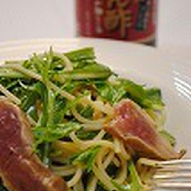 かつおのタタキ 冷製パスタ 〜ゆず胡椒 ポン酢風味〜