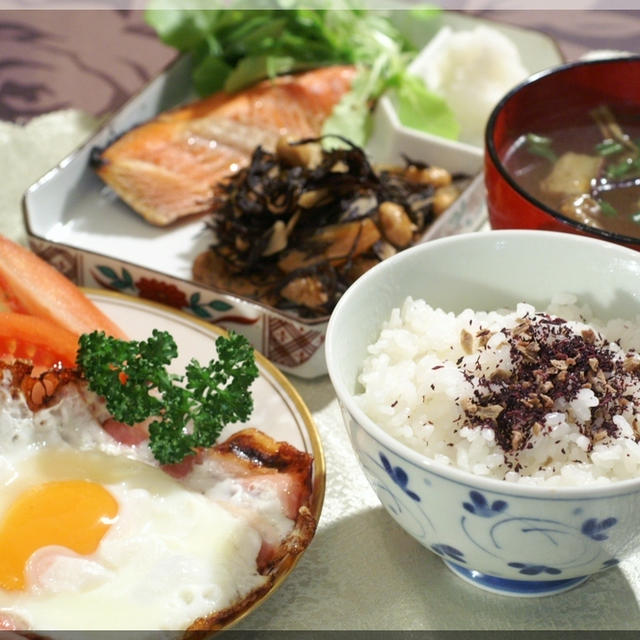 《一人朝ご飯／昼ご飯》頑張って食べてます～＾＾