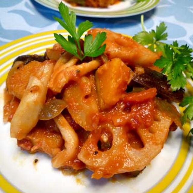ほっくり根菜ときのこの秋味ラタトゥイユ！！