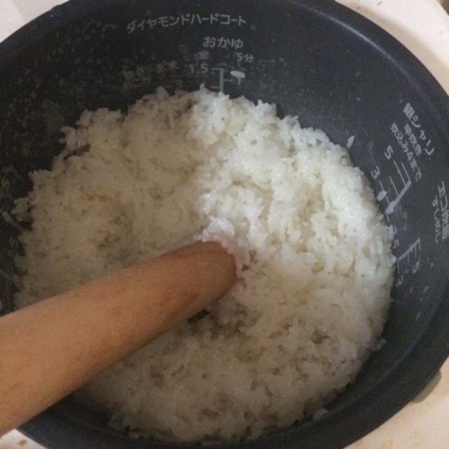 炊飯器でお餅！