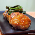 シャキシャキ鶏ハンバーグの照り焼き＆「キッチンリフォーム」