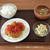 本日の日替わり定食【むね肉もしっとり美味しい♡トマトソースのチキンカツ定食】